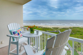 Pool and Beach Access Oceanfront Galveston Condo